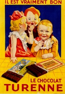 Turenne Chocolate vintage ad antiguo anuncio blog chocolate chocolandia