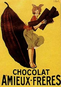 amieux freres Chocolate vintage ad antiguo anuncio blog chocolate chocolandia